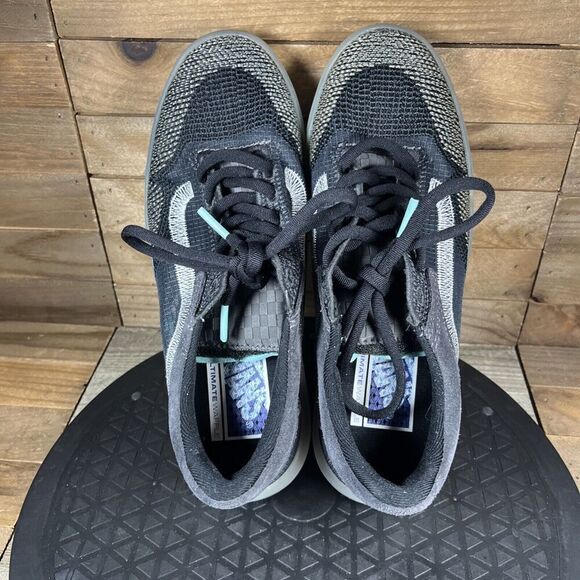 VANS exp ultimate waffle EXP Womens Size 6.5 Dark Gray Lace Up Athletic Sneakers - Picture 5 of 10